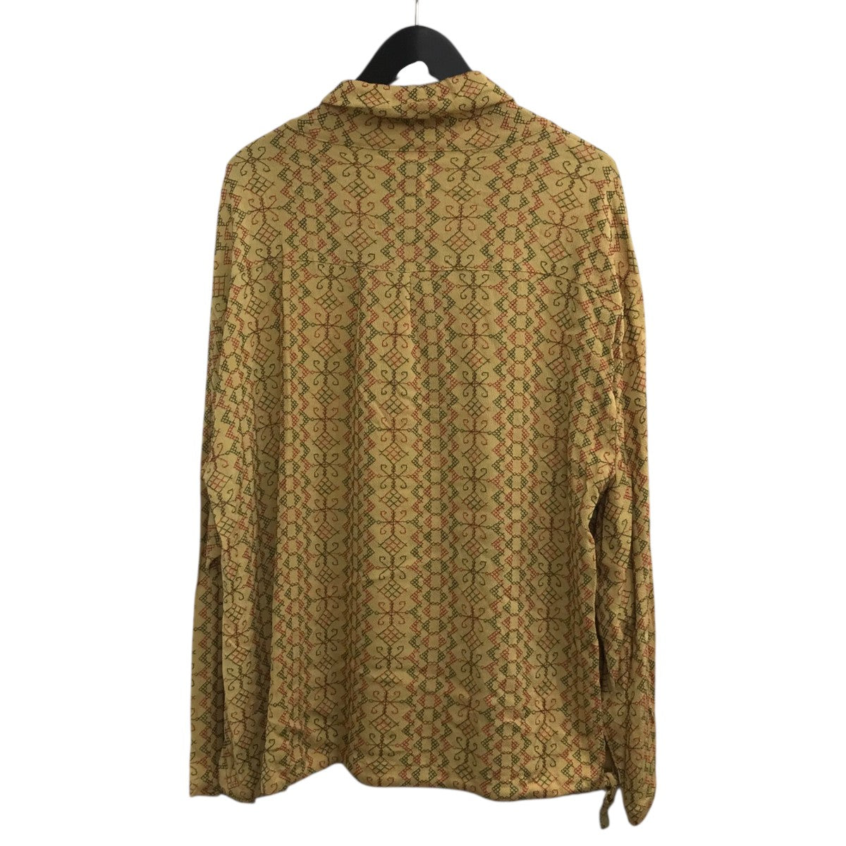 SASQUATCHfabrix． 「HINECK PULLOVER SHIRT」総柄ハイネックプルオーバーシャツ24SSSY9005 古着・中古-2枚目のアイテム画像
