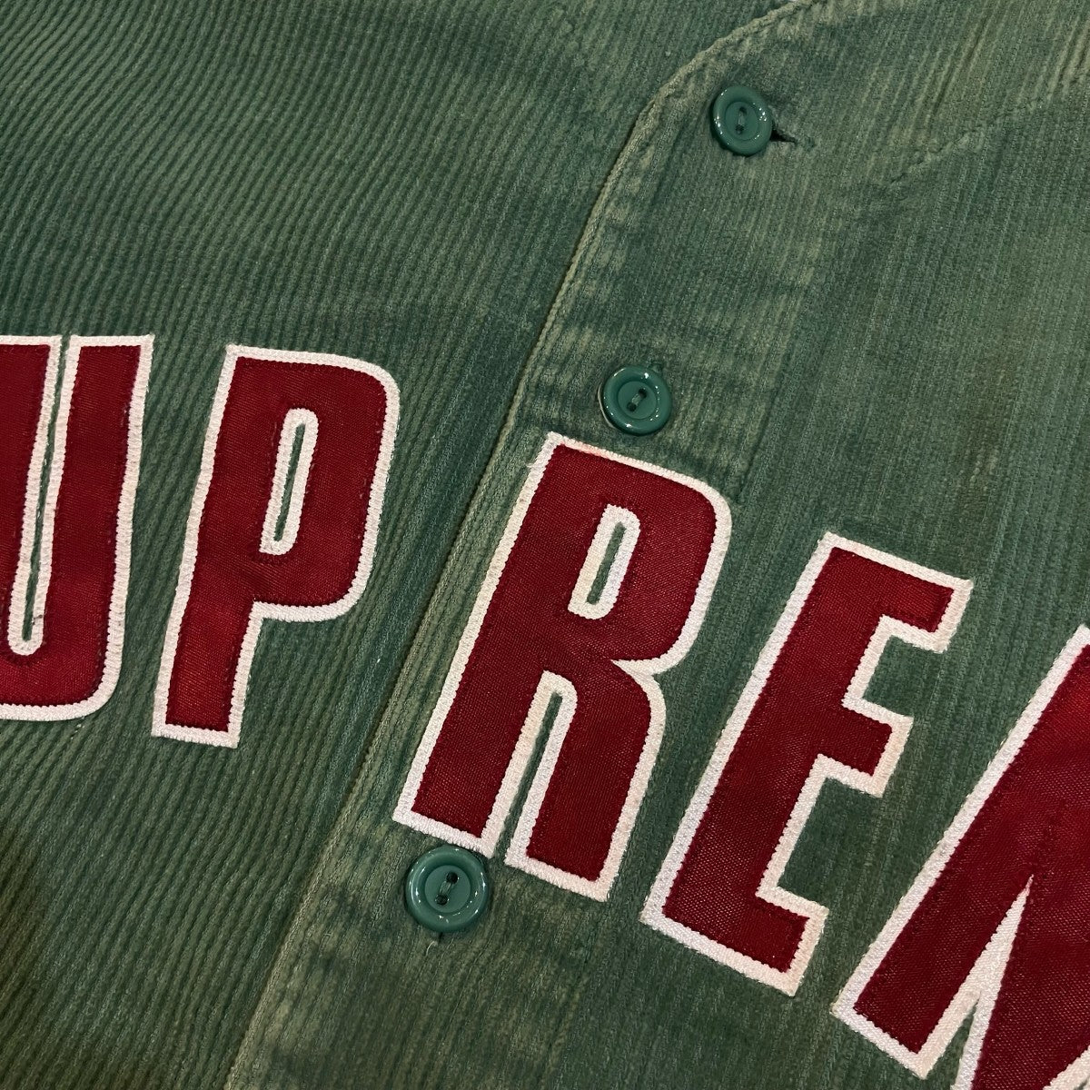 Supreme(シュプリーム) 18SS「Corduroy Baseball Jersey」コーデュロイ