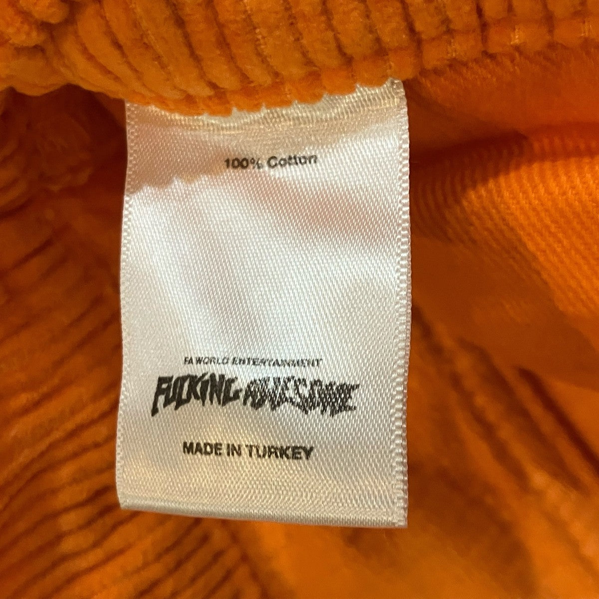 Fucking Awesome コーデュロイショートパンツ 古着・中古-7枚目のアイテム画像
