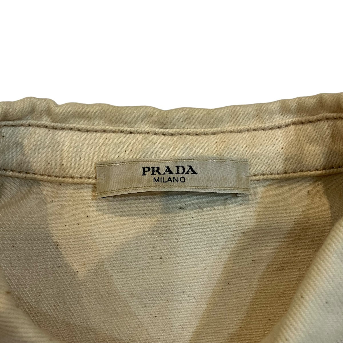 PRADA 半袖デニムシャツGEC067 古着・中古-5枚目のアイテム画像