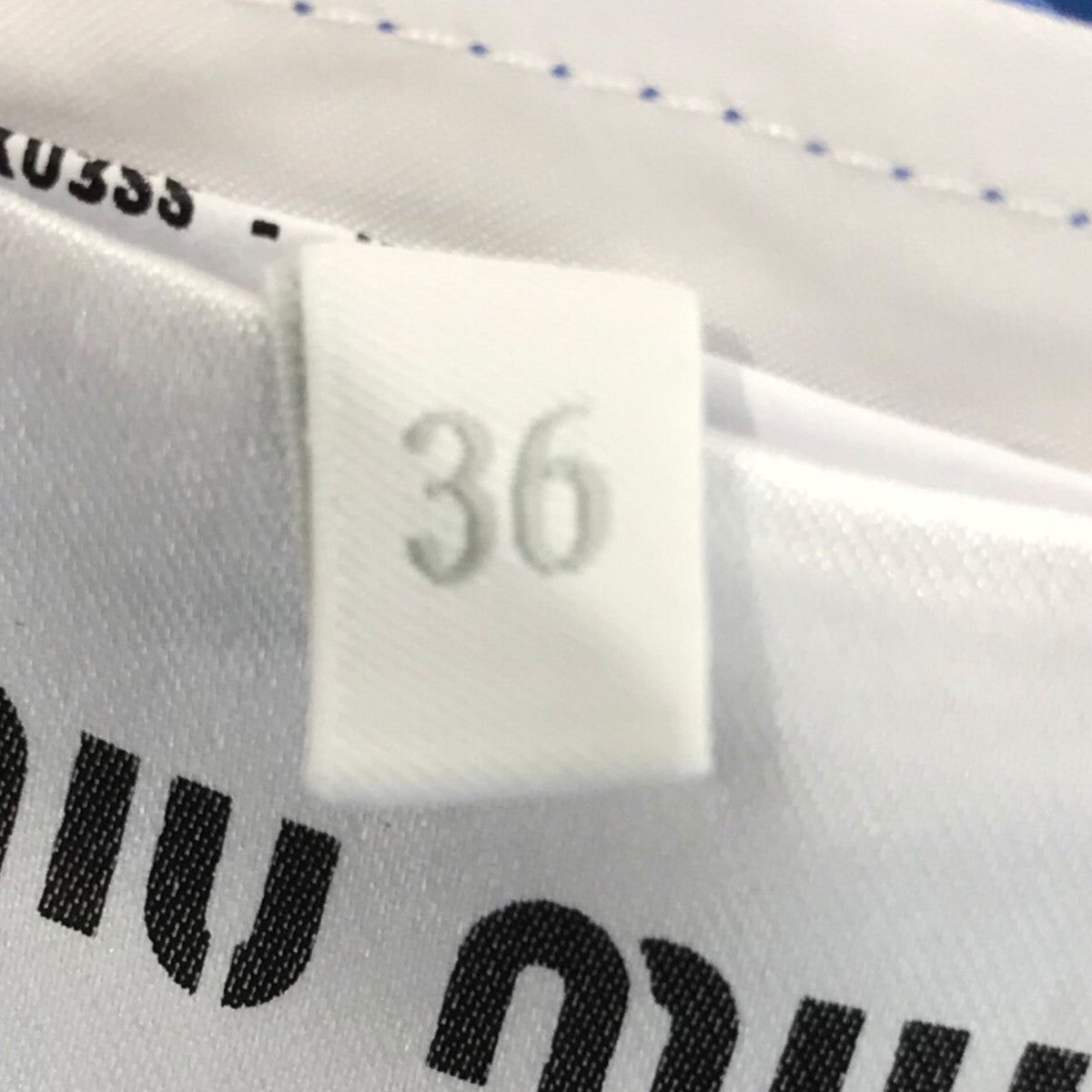 MIU MIU ポプリンシャツMK1899 古着・中古-6枚目のアイテム画像