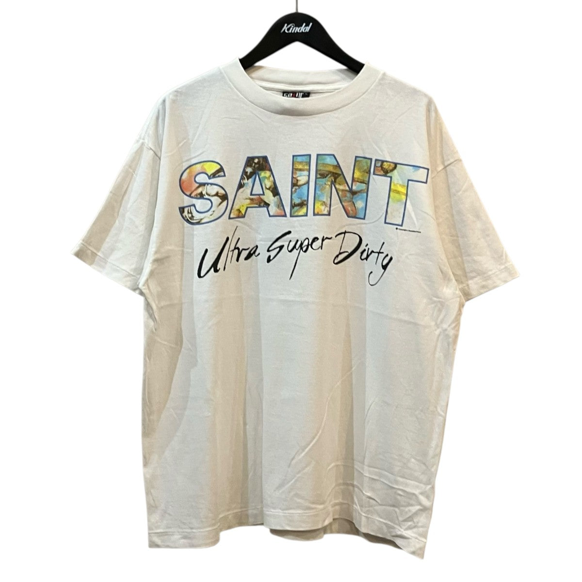 SAINT MICHAEL SS TEE SUPER DIRTY 古着・中古-1枚目のアイテム画像
