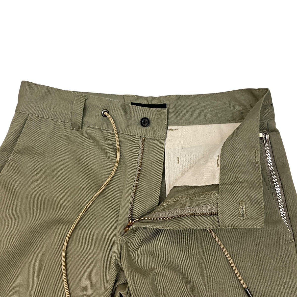 TUCK LESS PANTSタックレスパンツ1072220002