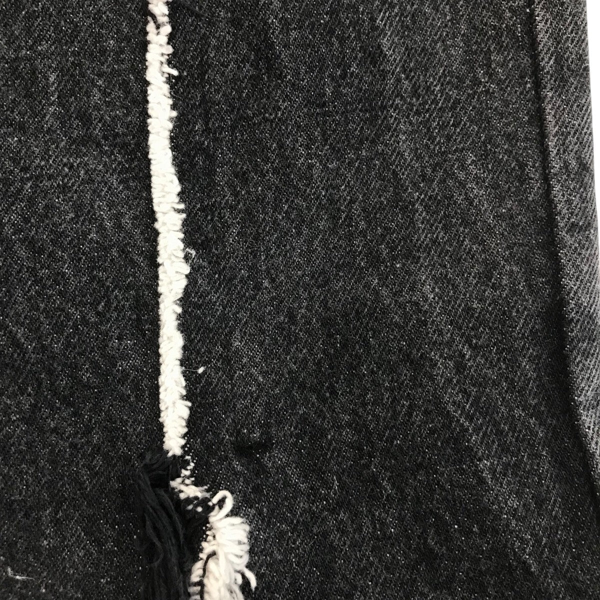 OLD PARK×TAKAHIROMIYASHITA TheSoloIst． 「slit jean」リメイクデニムパンツ 古着・中古-8枚目のアイテム画像