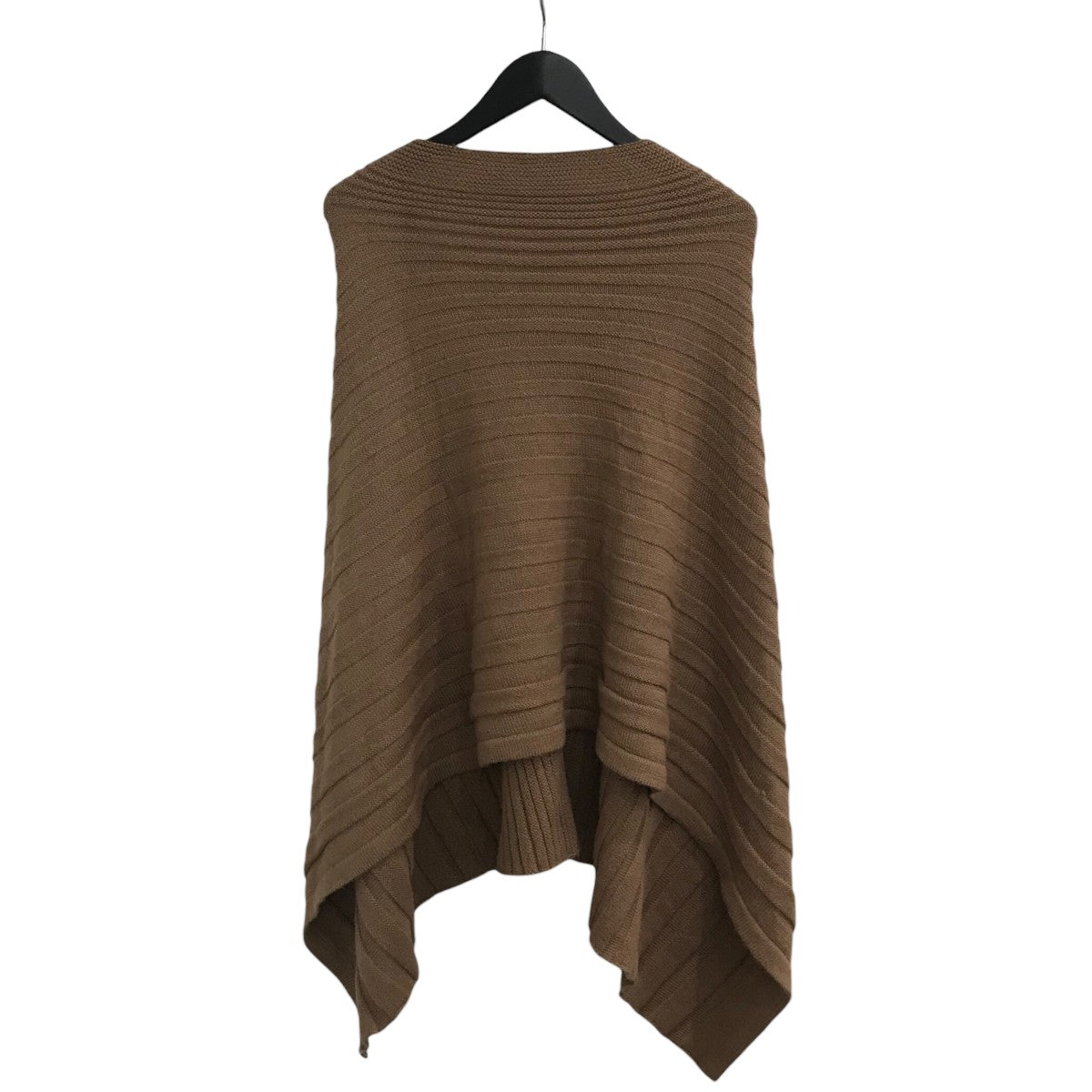 ISSEY MIYAKE(イッセイミヤケ) ニットケープ ブラウン サイズ 2