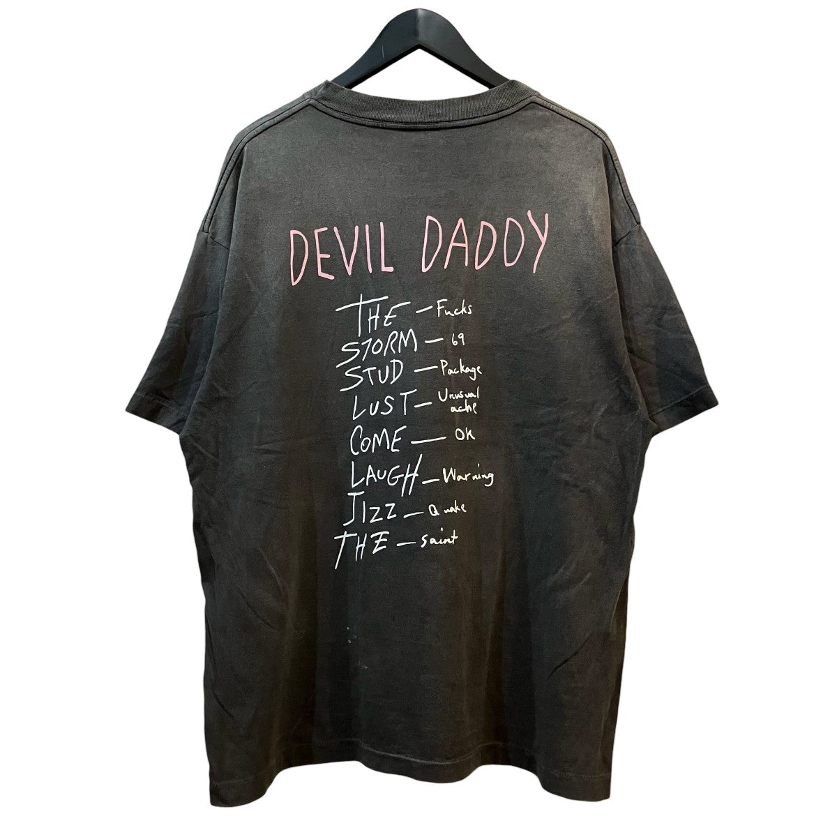 セントマイケル 25AW SAINT DEVIL SS TEE Lサイズ SAINT MICHAEL(セントマイケル) 25SS「S S TEE DEVIL DADDY