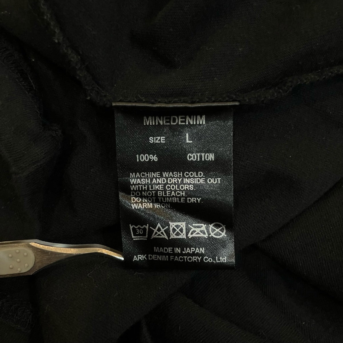MINEDENIM×Sam Haskins 「OASIS Crewneck T-SH」プリントTシャツMND MRV003 99 L2 古着・中古-6枚目のアイテム画像