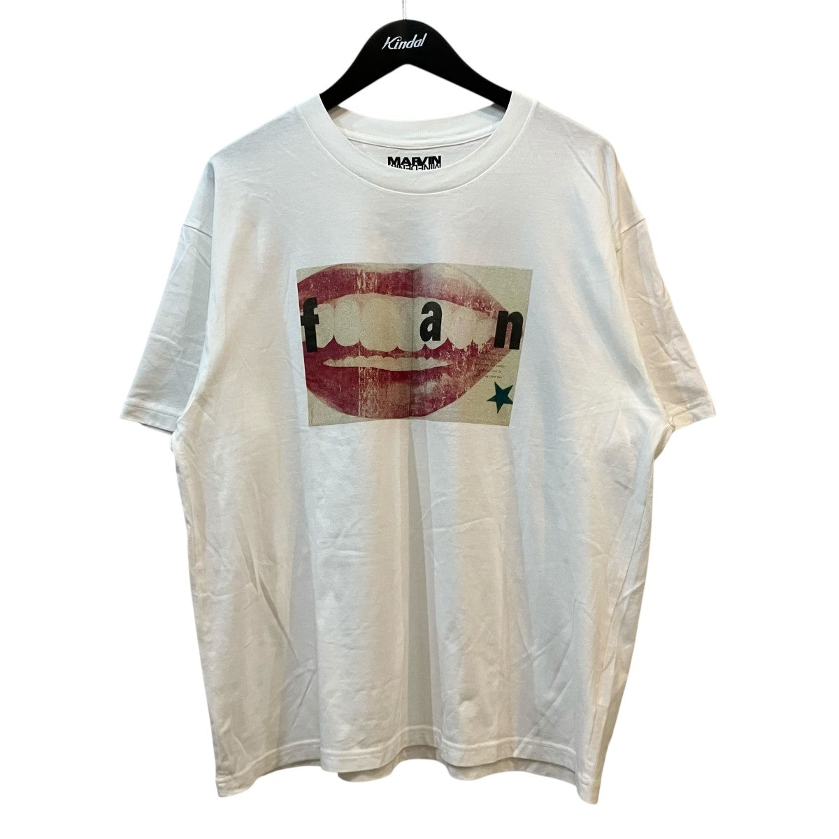 MINEDENIM 「Lip Crewneck T-SH」プリントTシャツMND MRV005 00 L2 古着・中古-1枚目のアイテム画像