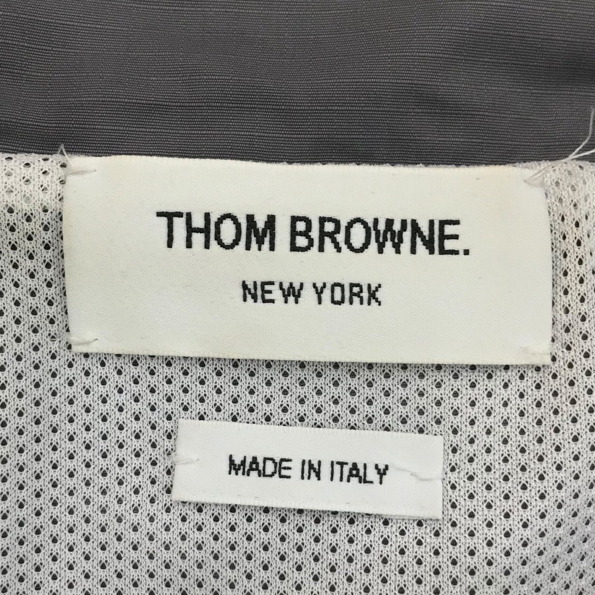 Thom Browne リップストップメッシュジャケットMJT309A 07863035 古着・中古-4枚目のアイテム画像