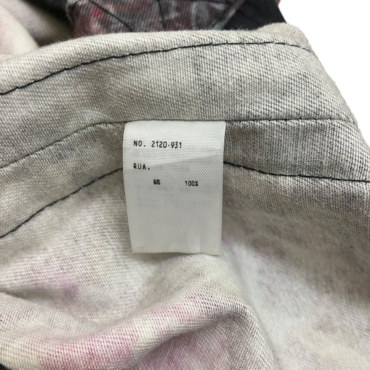 LAD MUSICIAN フラワー総柄2WAYトートバッグ2120-931 古着・中古-7枚目のアイテム画像