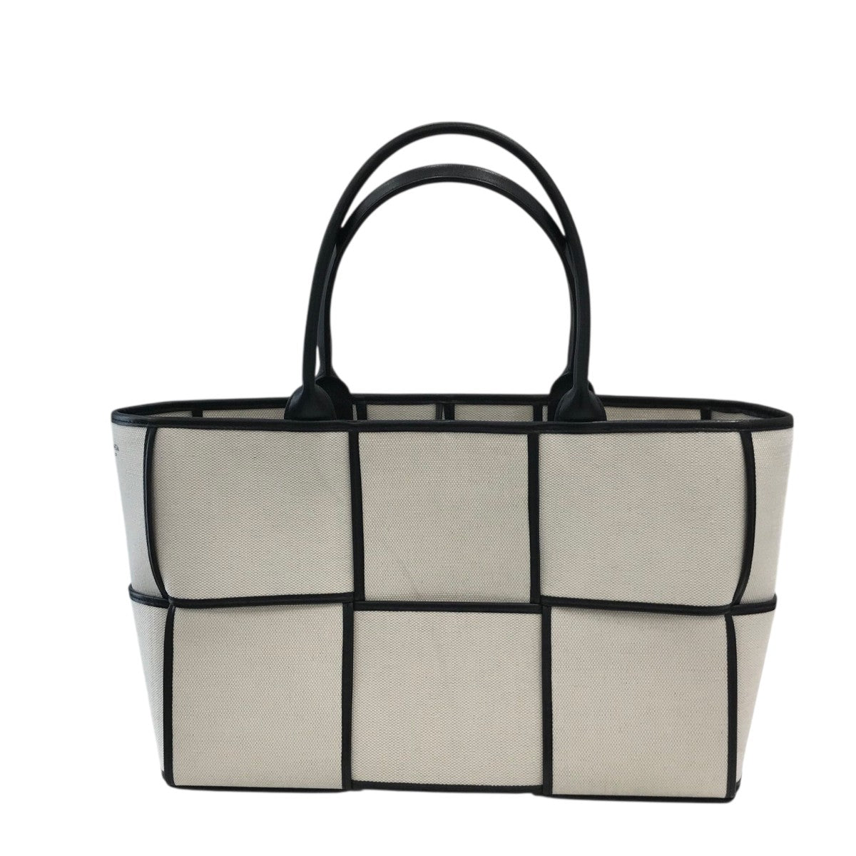 BOTTEGA VENETA マキシイントレチャート アルコ トートバッグ 古着・中古-2枚目のアイテム画像