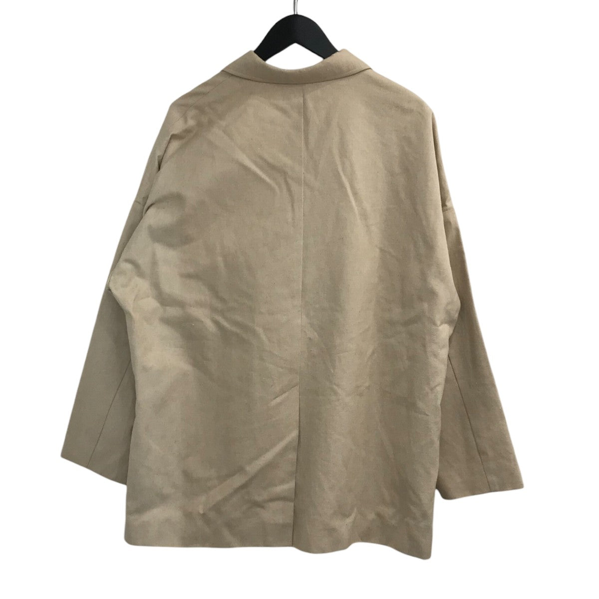「organic cotton jacket」コットンダブルテーラードジャケットTTT2022SSJK03