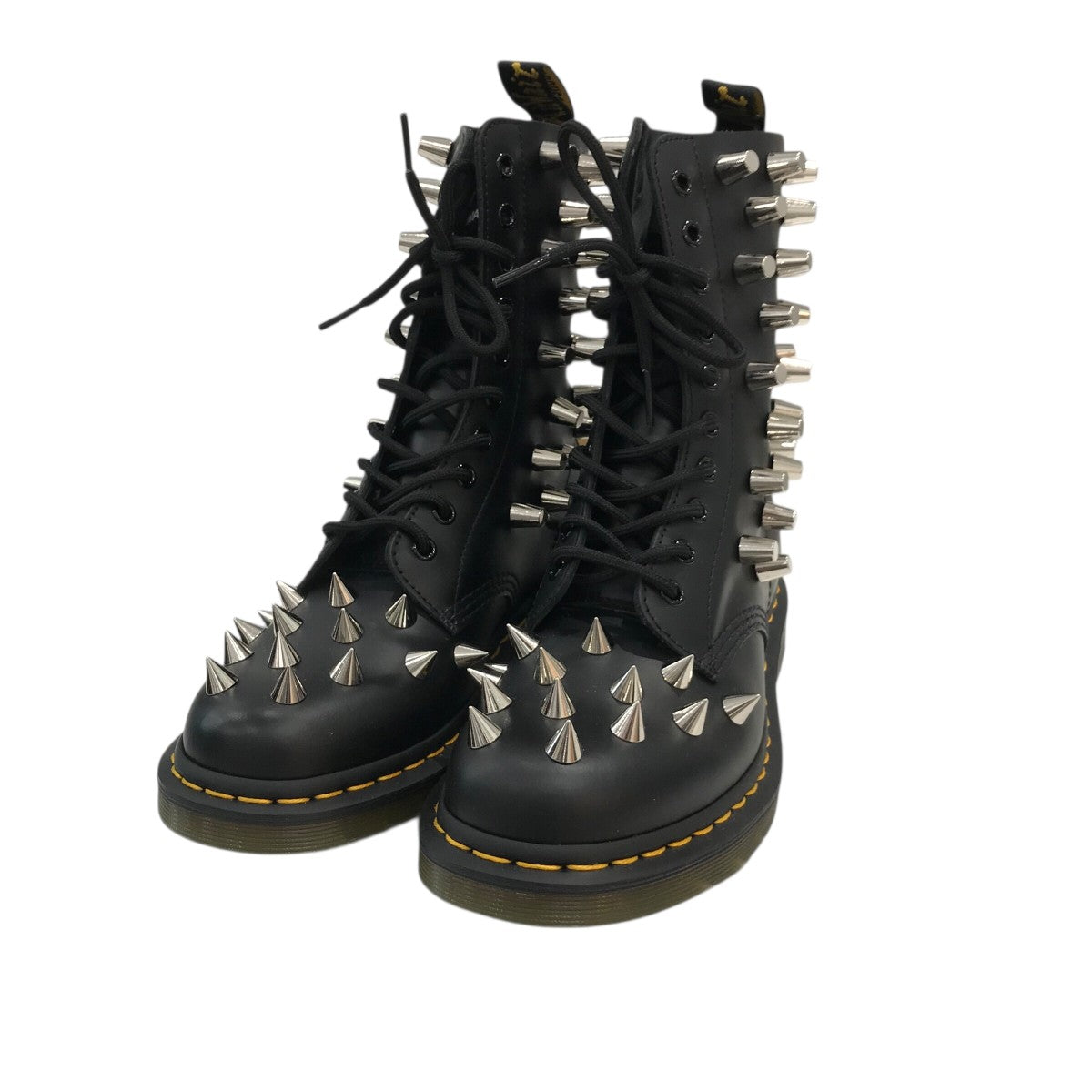 JUNYA WATANABE×Dr．Martens 25AW110ホールカスタムスタッズブーツJPK10100113 古着・中古-1枚目のアイテム画像