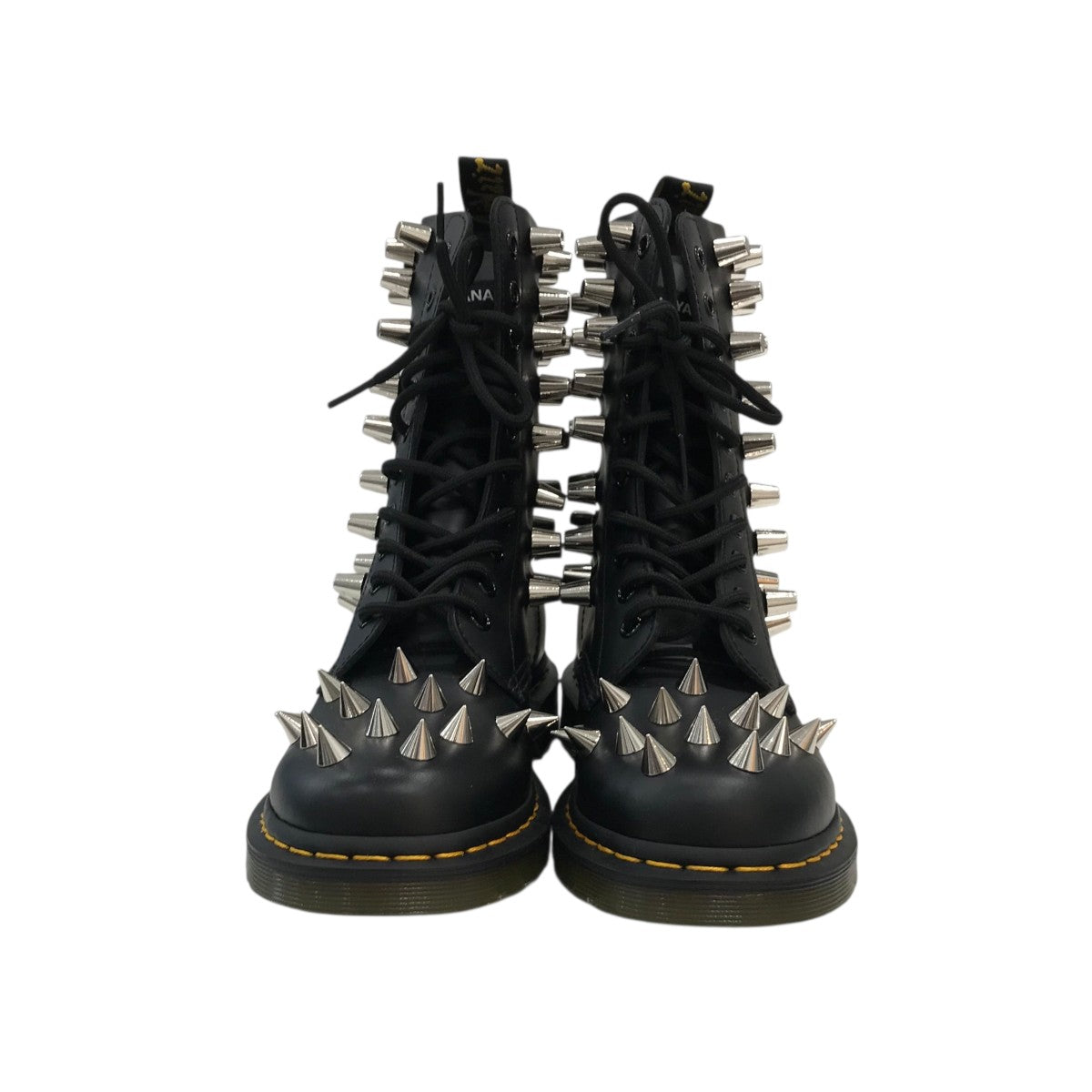 JUNYA WATANABE×Dr．Martens 25AW110ホールカスタムスタッズブーツJPK10100113 古着・中古-2枚目のアイテム画像