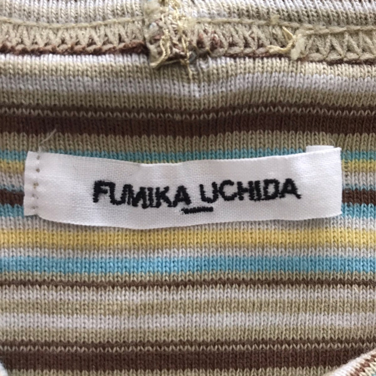 MULTICOLOR STRIPE CAMISOLE ボーダータンクトップ