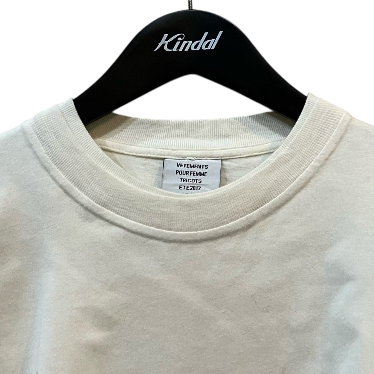 VETEMENTS×Hanes Oversized Double-Layer Tee レイヤードTシャツ 古着・中古-3枚目のアイテム画像