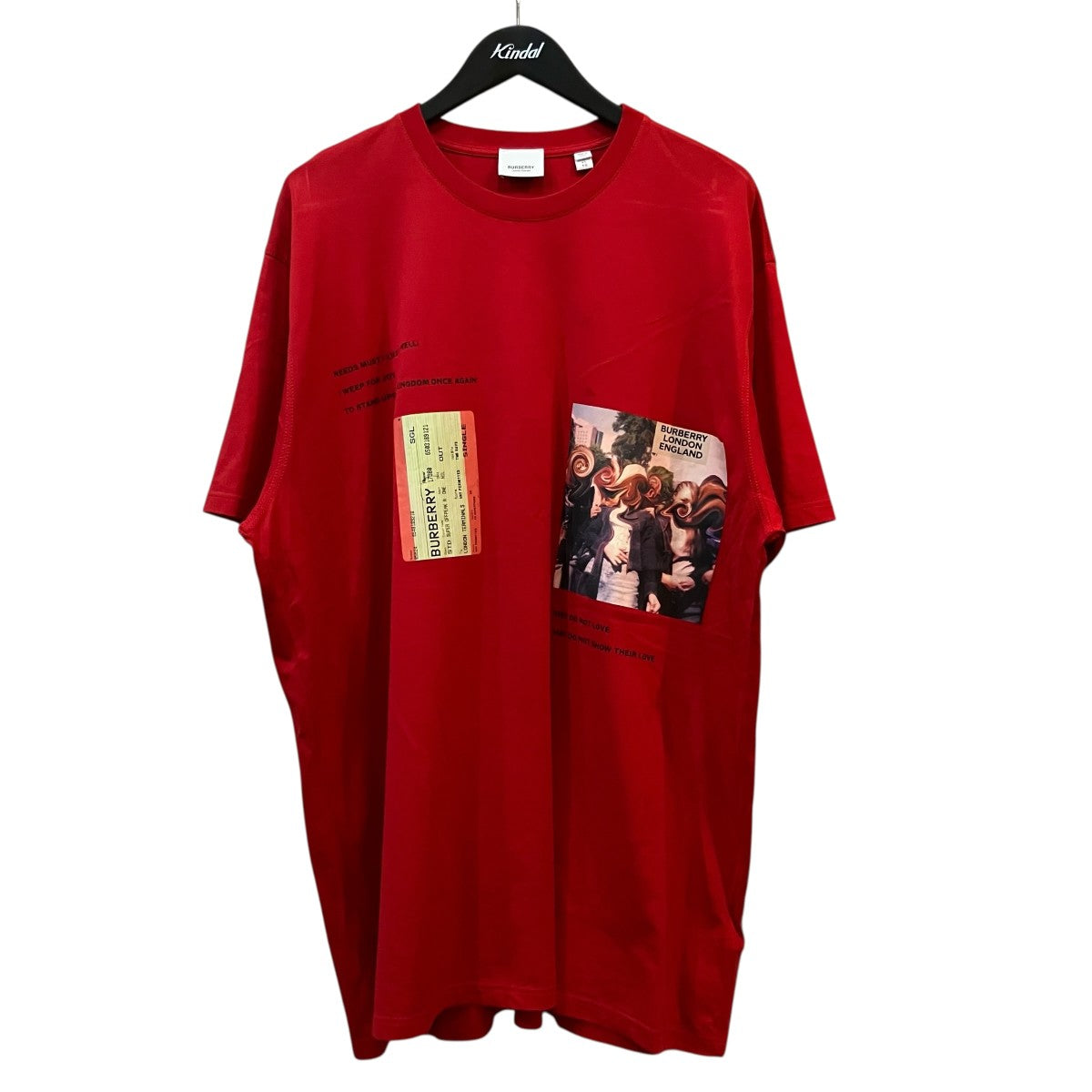 BURBERRY プリントTシャツ4558725 古着・中古-1枚目のアイテム画像