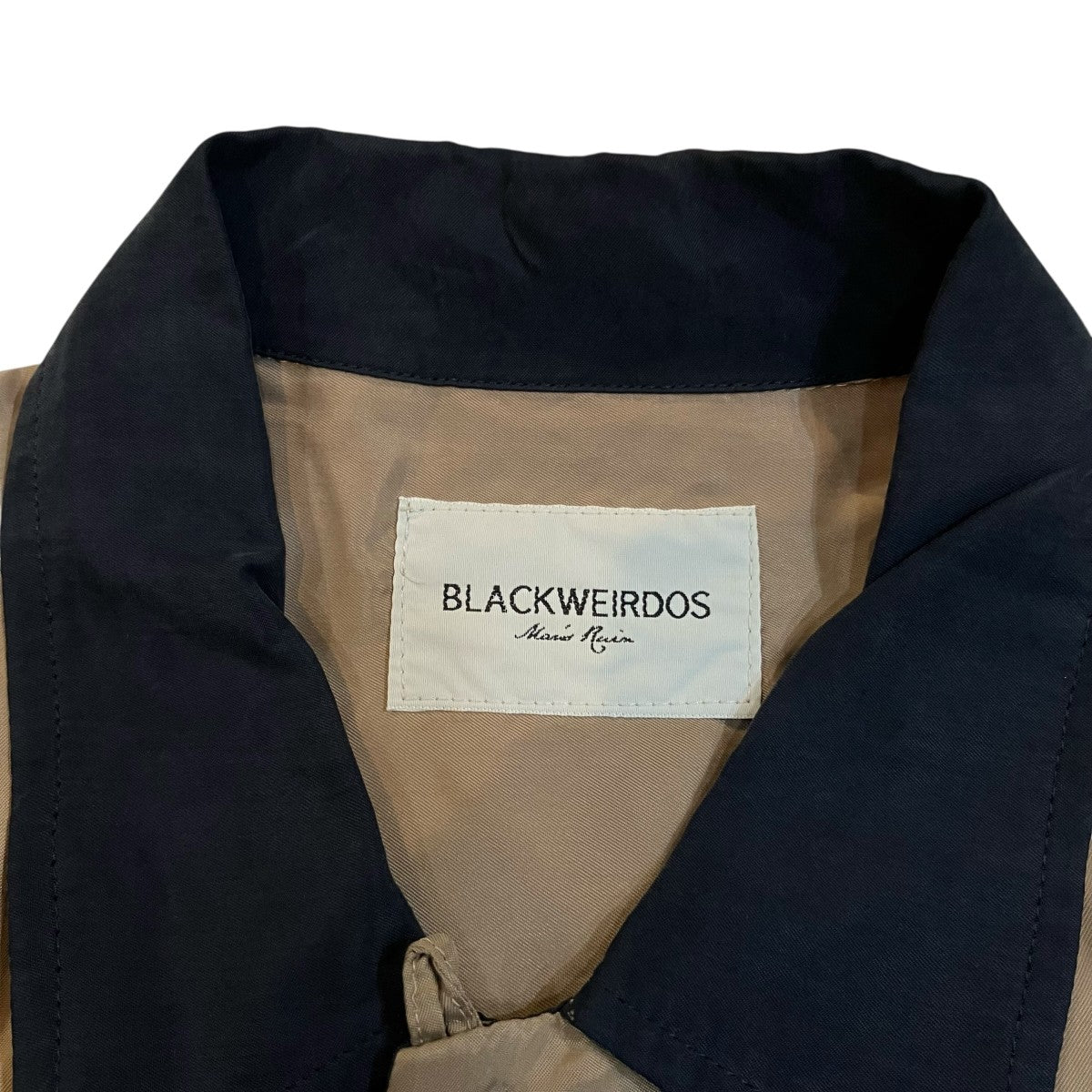 Black Weirdos 「Saddam Bowling Shirt」ボウリングシャツ18SS SH03 古着・中古-5枚目のアイテム画像