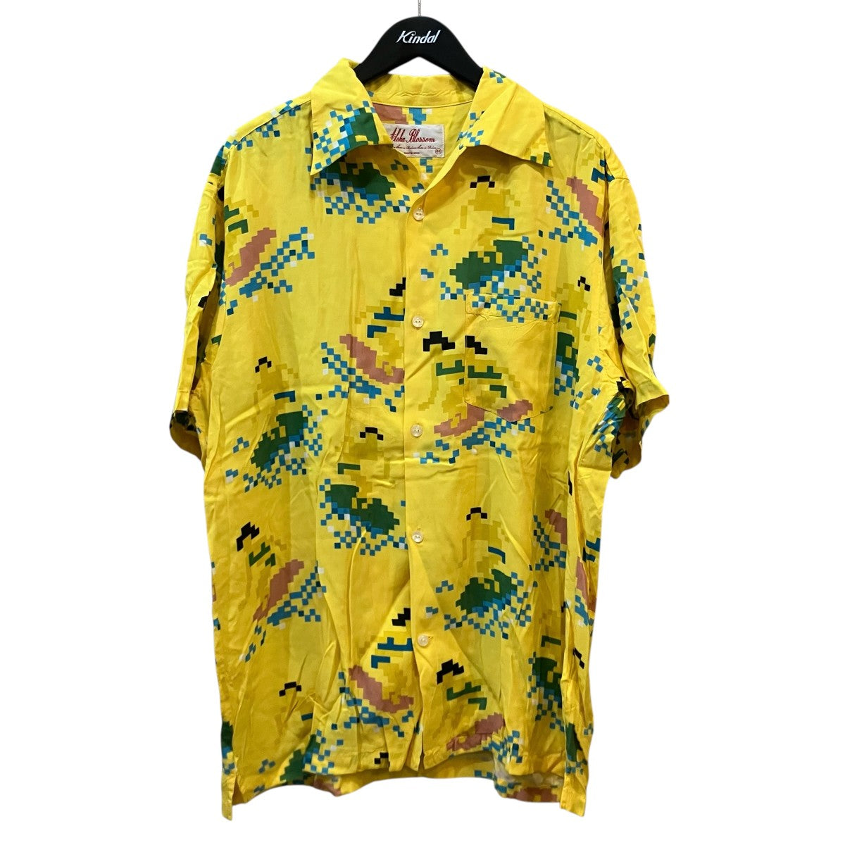 Aloha Blossom 「BIT SUURFER」ビット柄アロハシャツAB 0030010102 古着・中古-1枚目のアイテム画像