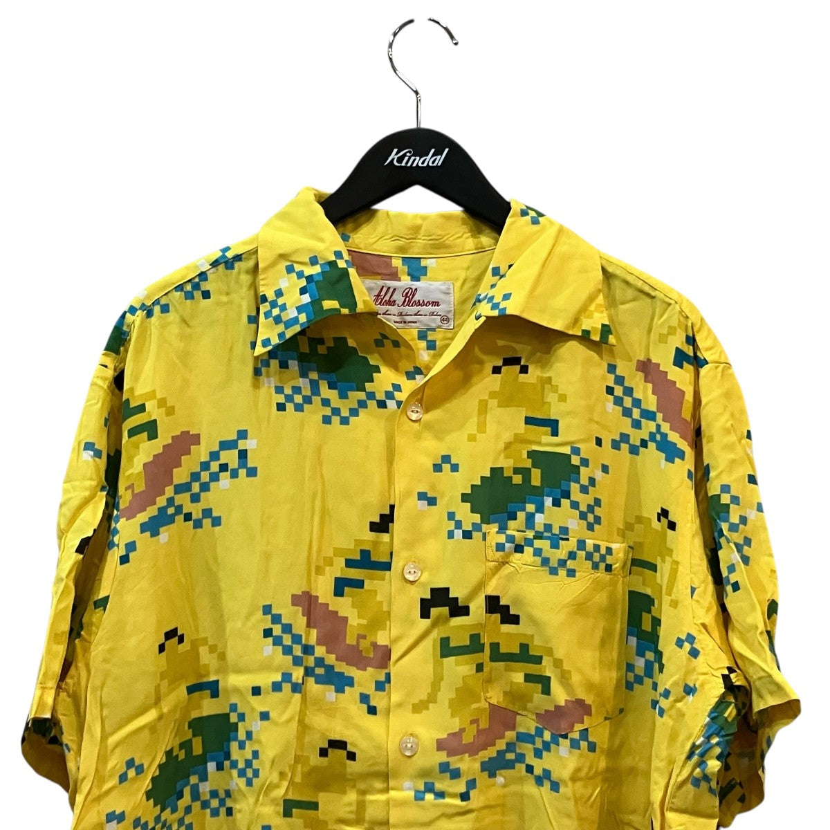 Aloha Blossom 「BIT SUURFER」ビット柄アロハシャツAB 0030010102 古着・中古-3枚目のアイテム画像