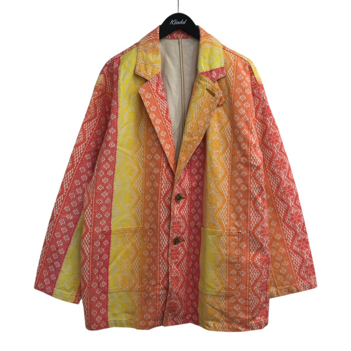 「GRADATION LACEPRINT」グラデーションジャケットT22SS JK01