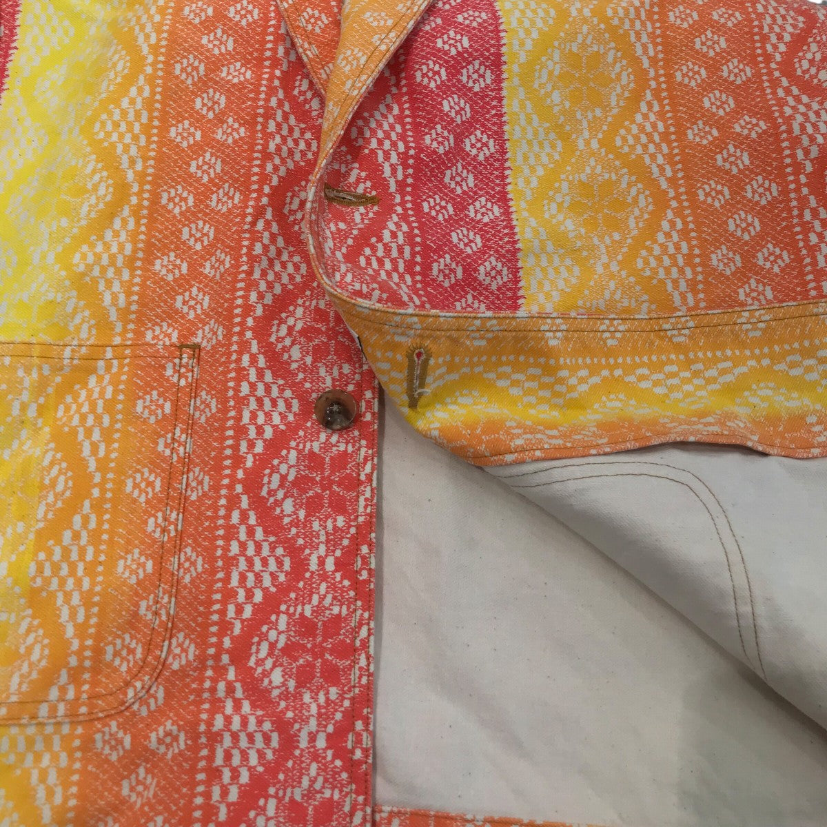 「GRADATION LACEPRINT」グラデーションジャケットT22SS JK01