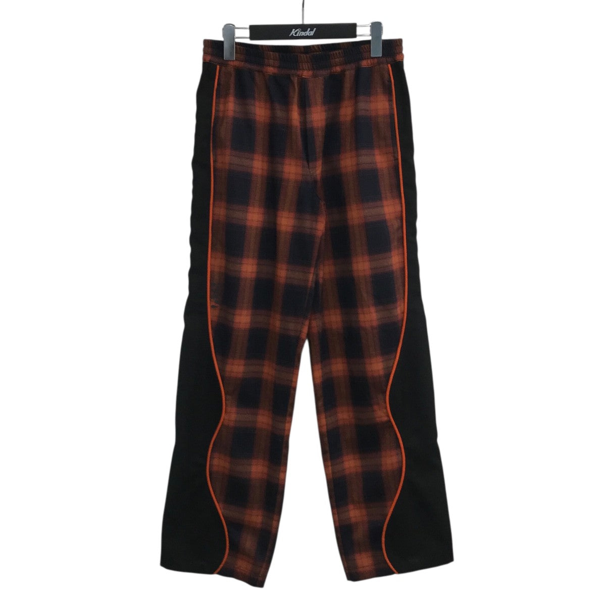 「Mirage Plaid Trackpant」チェックイージーパンツ