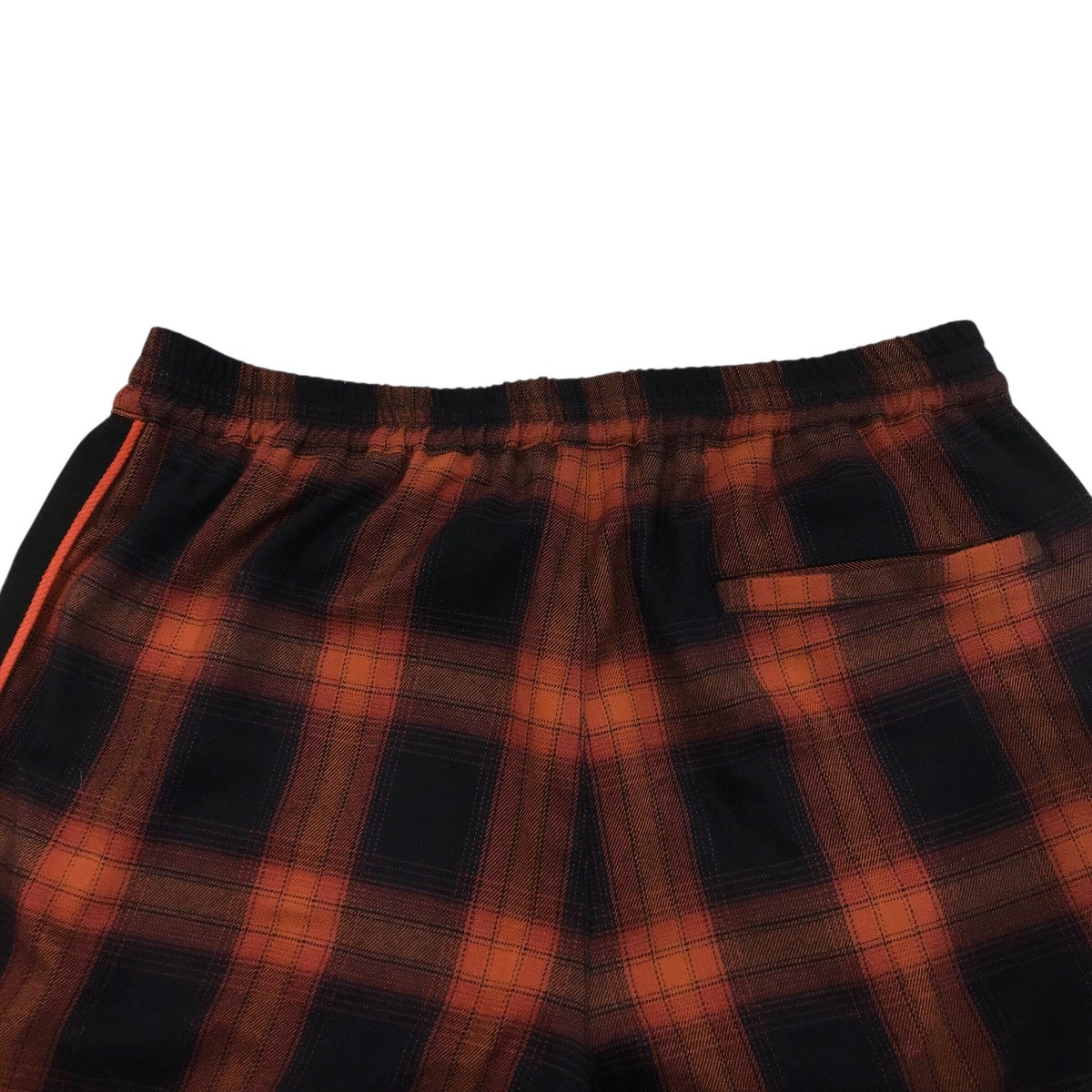 「Mirage Plaid Trackpant」チェックイージーパンツ