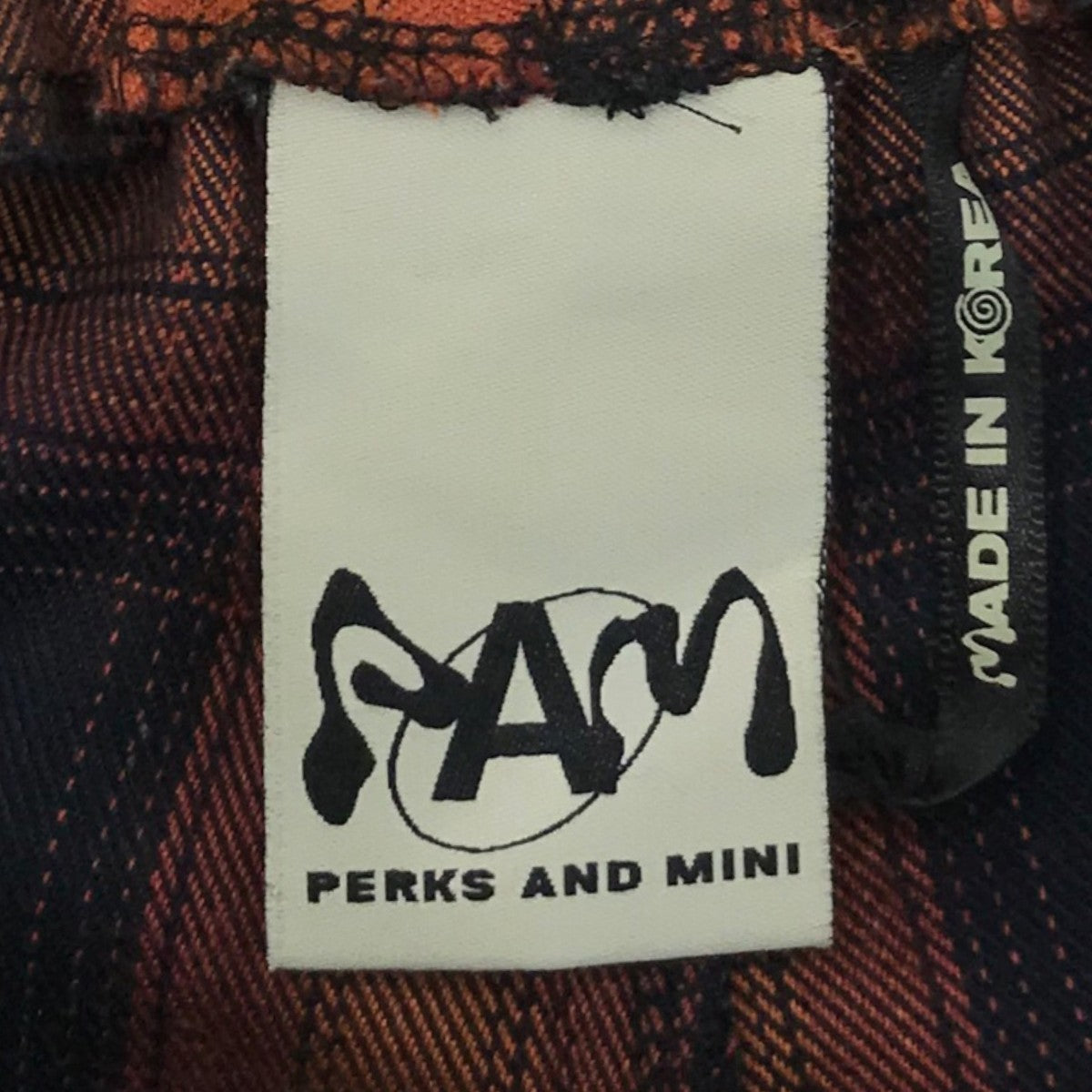 「Mirage Plaid Trackpant」チェックイージーパンツ