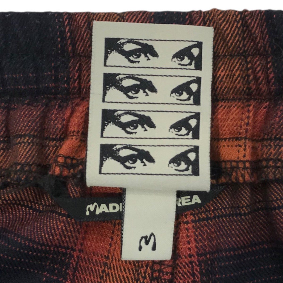 「Mirage Plaid Trackpant」チェックイージーパンツ