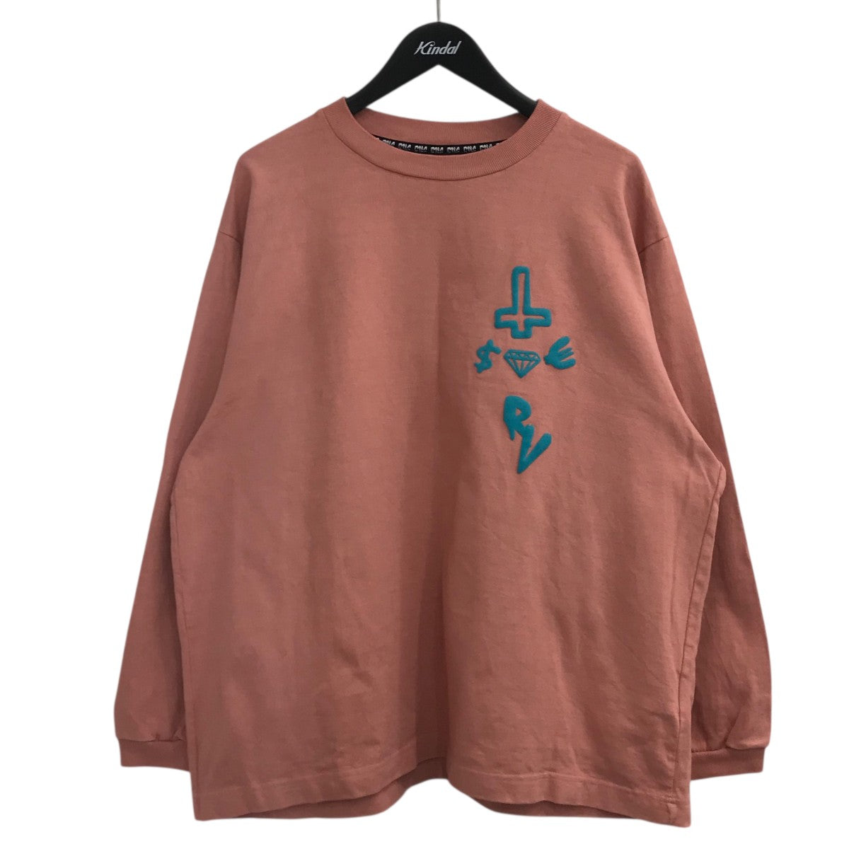 「University Crewneck」長袖プリントスウェット2401110304