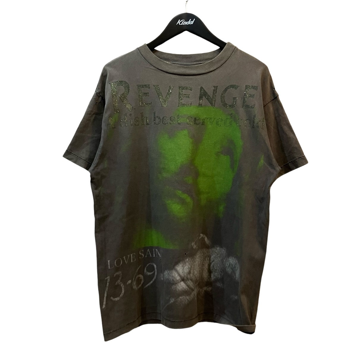 SAINT MICHAEL×berberjin 「BJ SS TEE REVENGE」プリントTシャツSM S23 0000 085 古着・中古-1枚目のアイテム画像