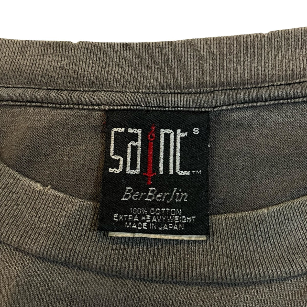 SAINT MICHAEL×berberjin 「BJ SS TEE REVENGE」プリントTシャツSM S23 0000 085 古着・中古-5枚目のアイテム画像