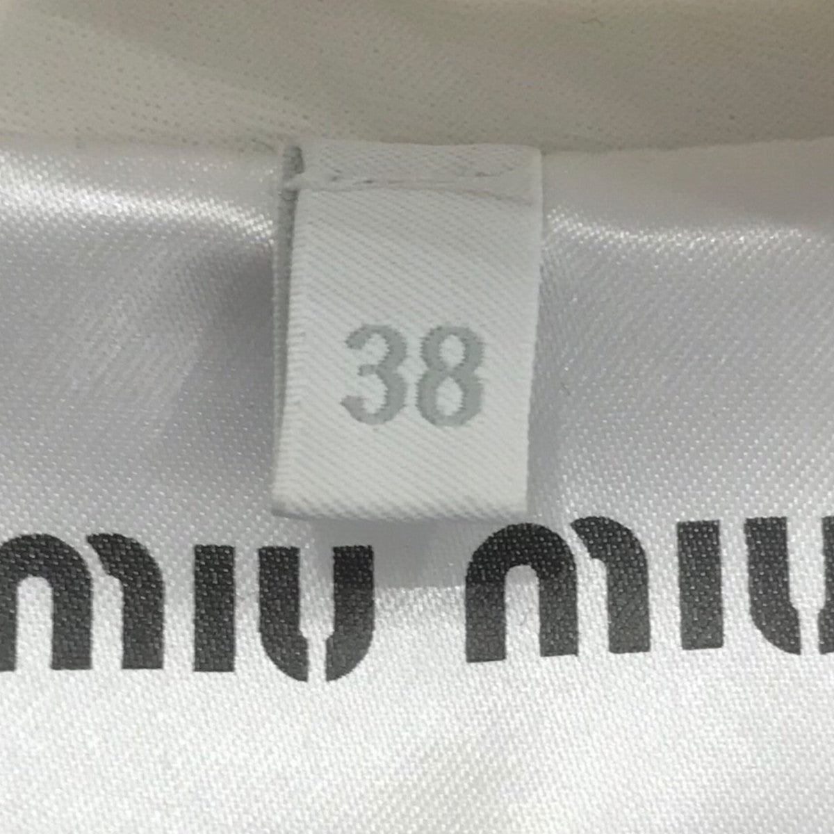 MIU MIU ヴァージンウールスラックスMP1804 古着・中古-6枚目のアイテム画像