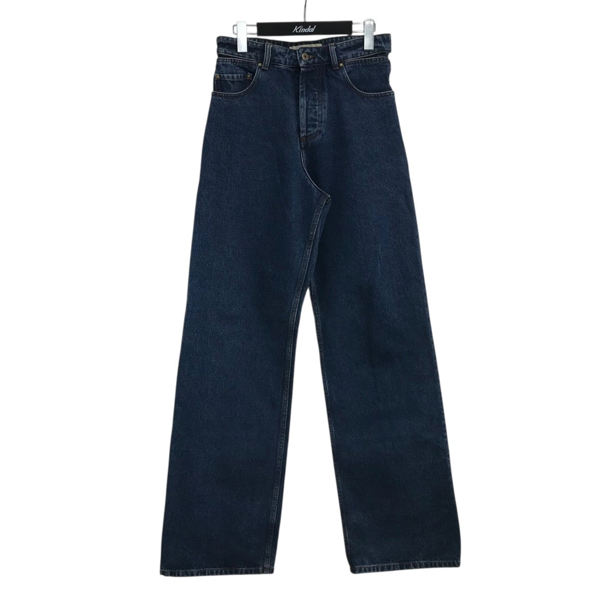 22SS「CLASSIC PEEP SHOW JEAN」ウエストカットアウトデニムパンツ