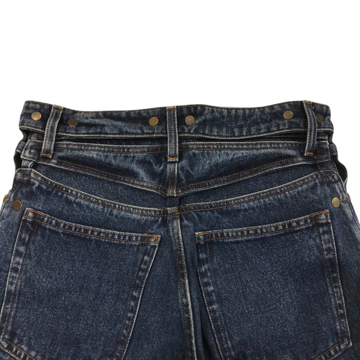 22SS「CLASSIC PEEP SHOW JEAN」ウエストカットアウトデニムパンツ