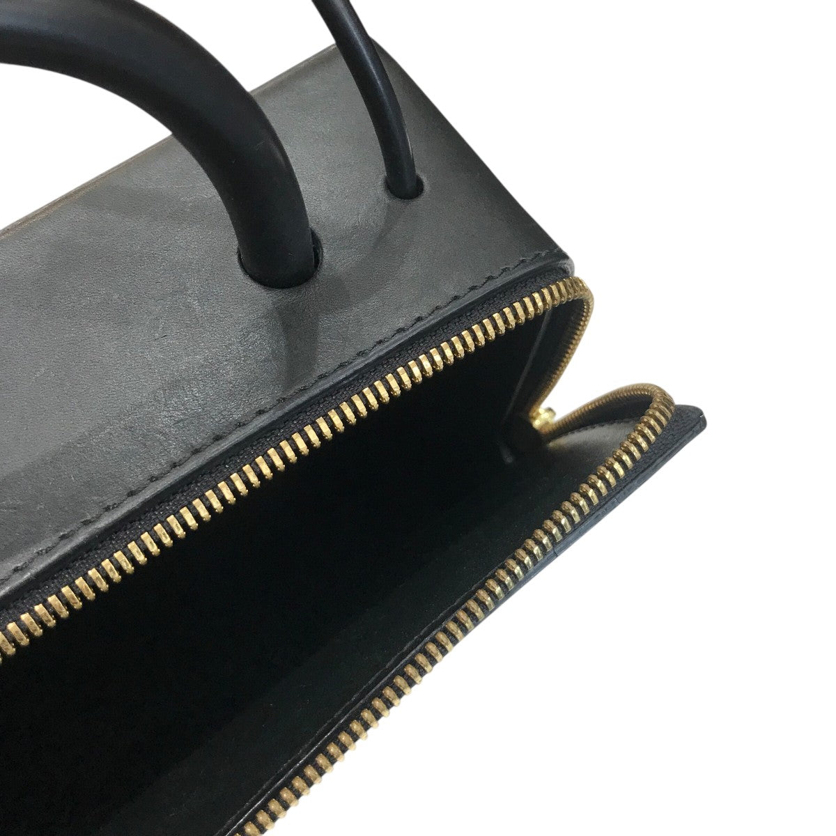 Building Block 「LEATHER BOX BAG」2wayボックスバッグ 古着・中古-7枚目のアイテム画像