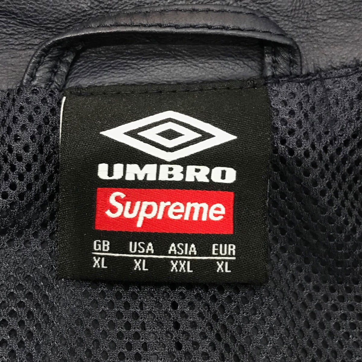 Supreme×UMBRO 25AW「Leather Track Jacket」レザートラックジャケット