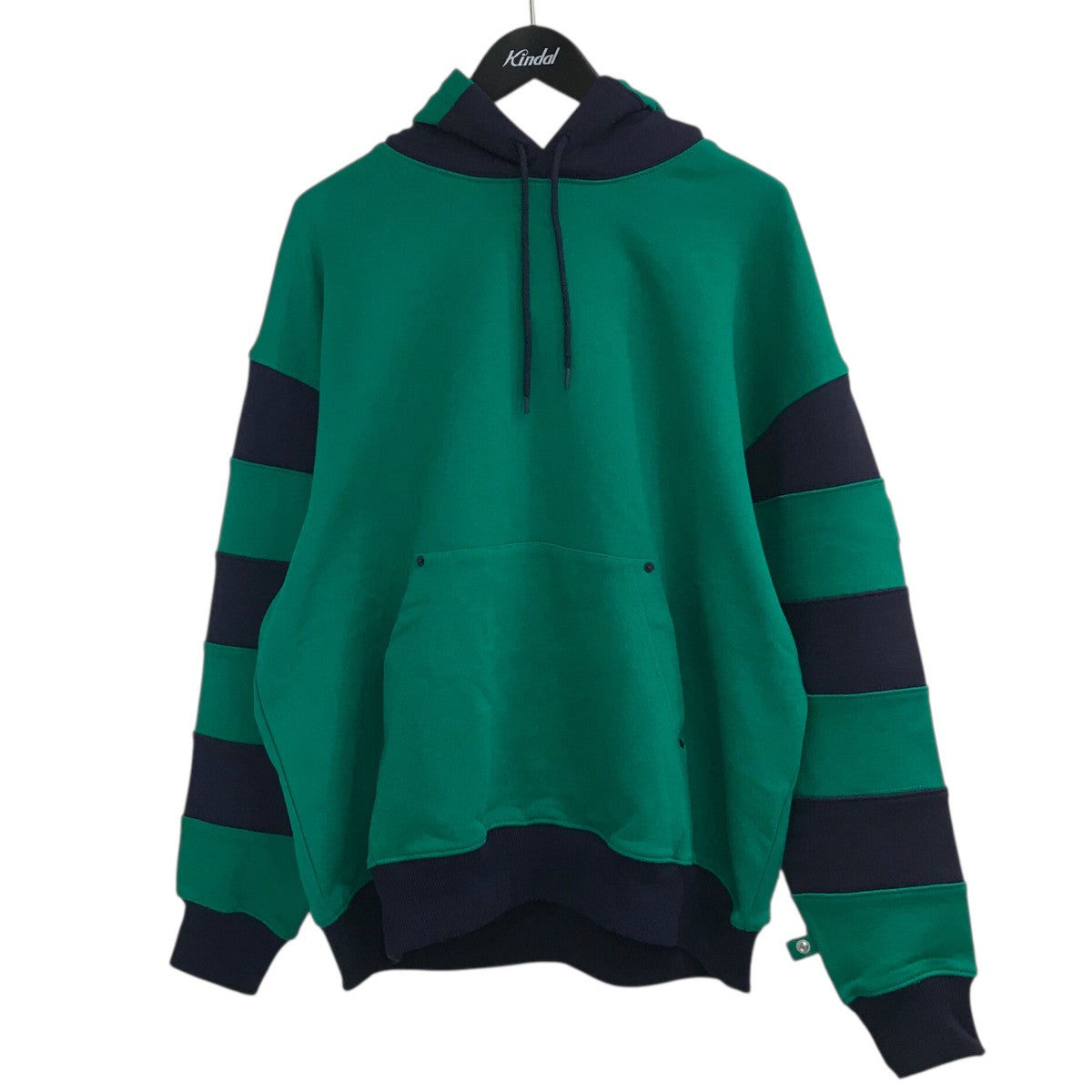 25AW「BORDER PATCH HOODIE」プルオーバーパーカーPD252HCS051
