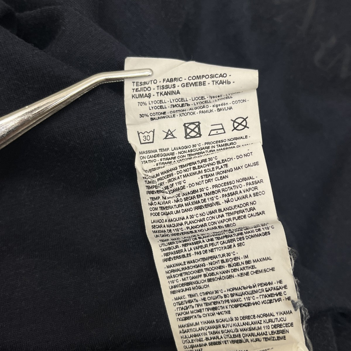 EMPORIO ARMANI プリントTシャツ6H1TH0 古着・中古-6枚目のアイテム画像