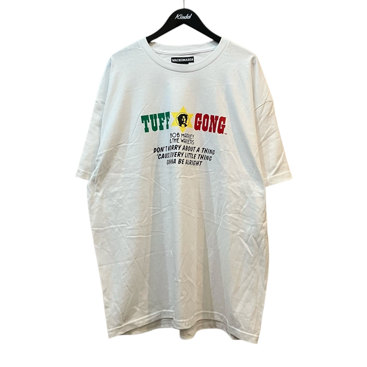 WACKO MARIA BOB MARLEY CREW NECK T-SHIRT (TYPE-3) プリントTシャツ 古着・中古-1枚目のアイテム画像