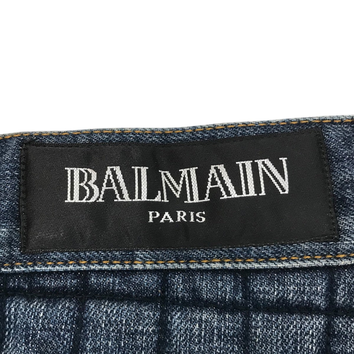 バイカーデニムパンツ