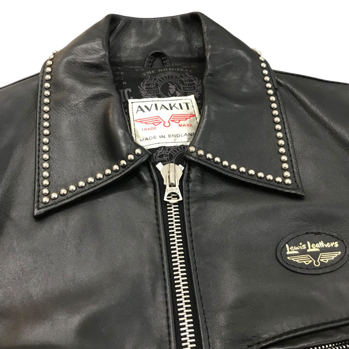 Lewis Leathers×Hysteric Glamour 「DOMINATOR」レザージャケット02171LB03 古着・中古-7枚目のアイテム画像
