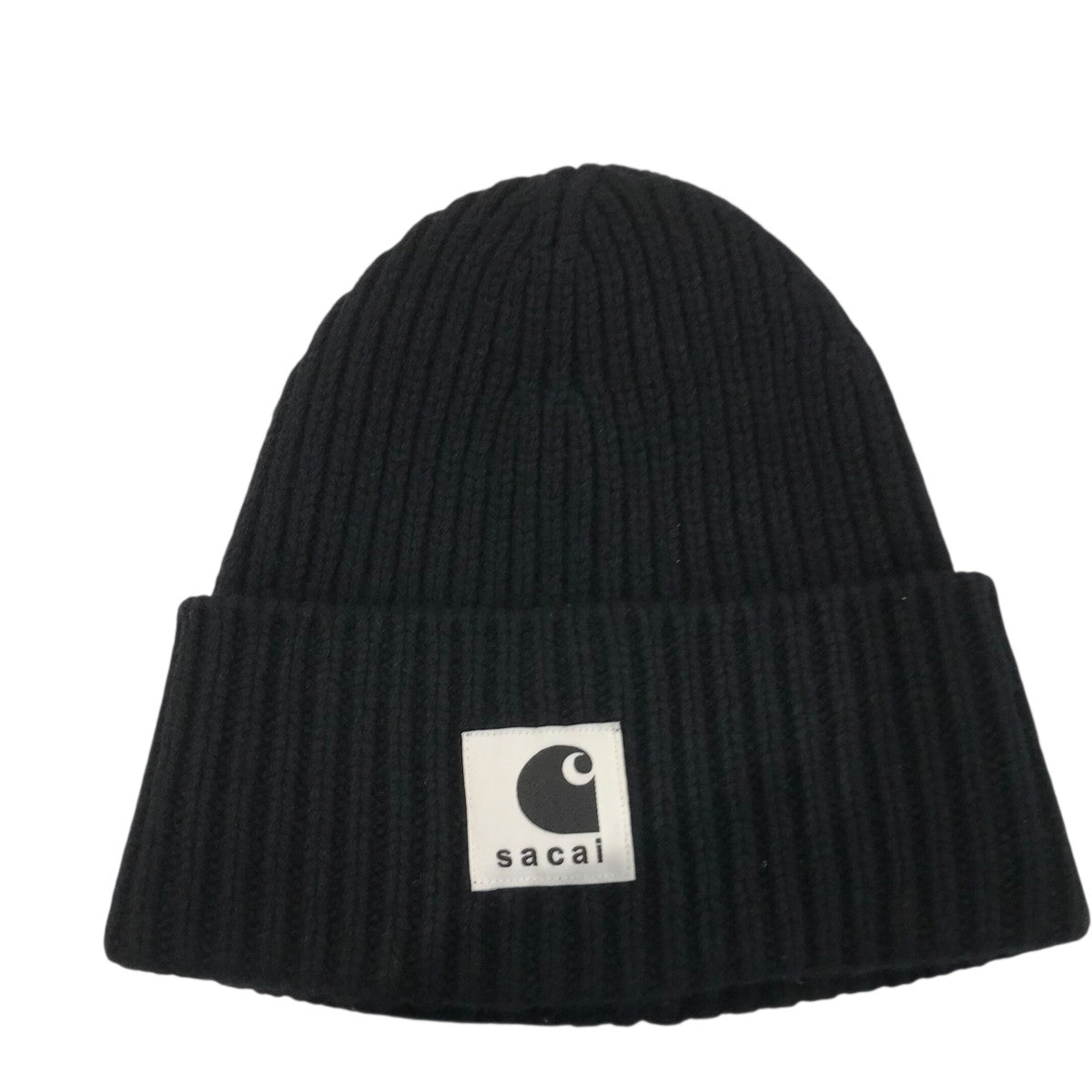 sacai(サカイ) s Cap SuitingSロゴキャップ24-0693S 24-0693S ブラック