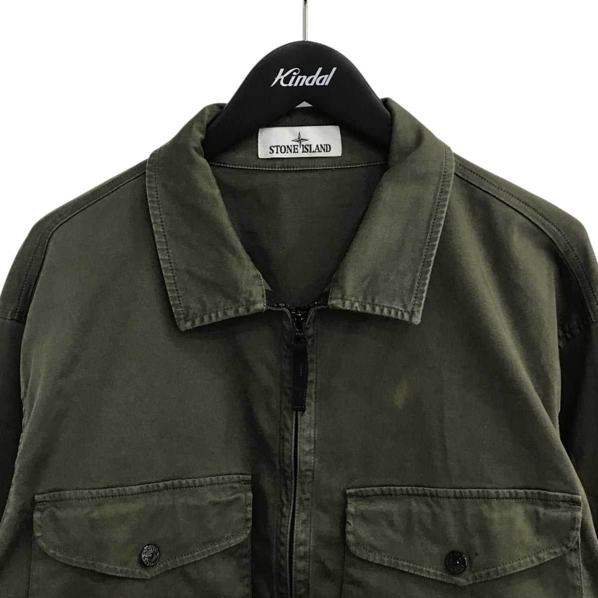 STONE ISLAND(ストーンアイランド) ガーメントダイシャツジャケット