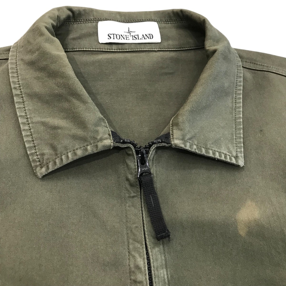 STONE ISLAND(ストーンアイランド) ガーメントダイシャツジャケット