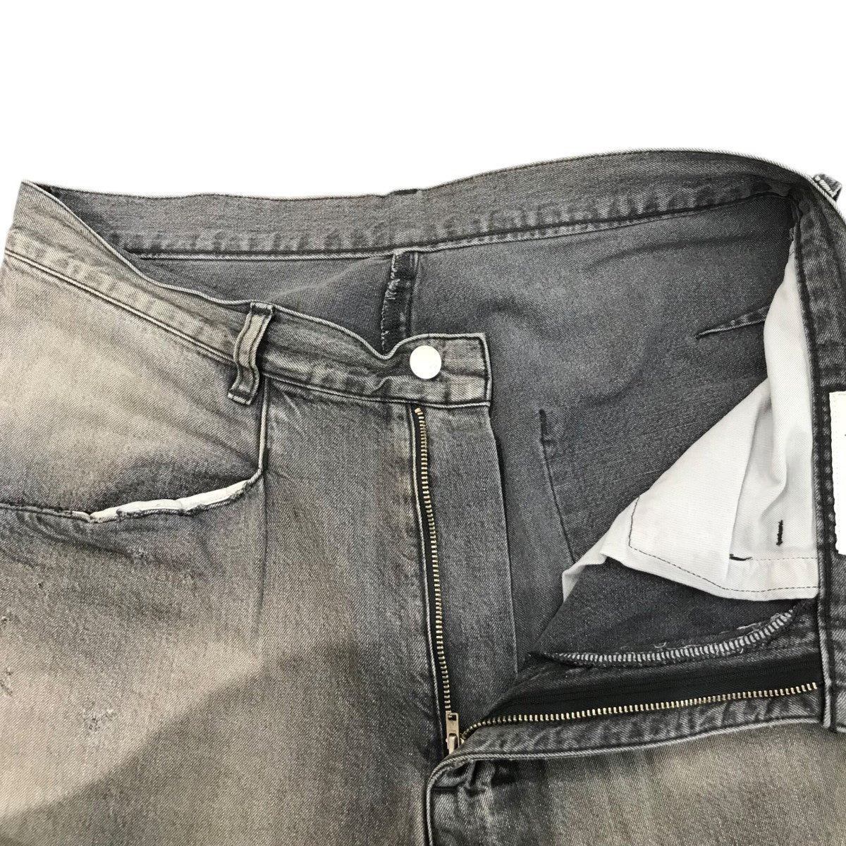 25AW「DENIM WIDE SLACKS」デニムワイドスラックスANCPT84A