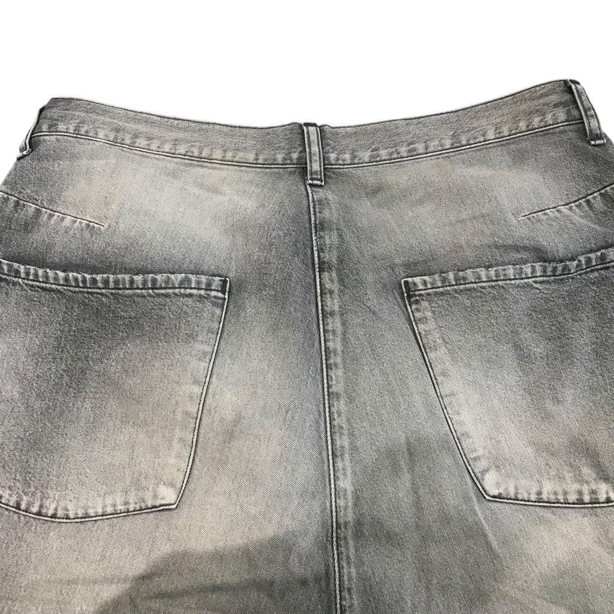 25AW「DENIM WIDE SLACKS」デニムワイドスラックスANCPT84A