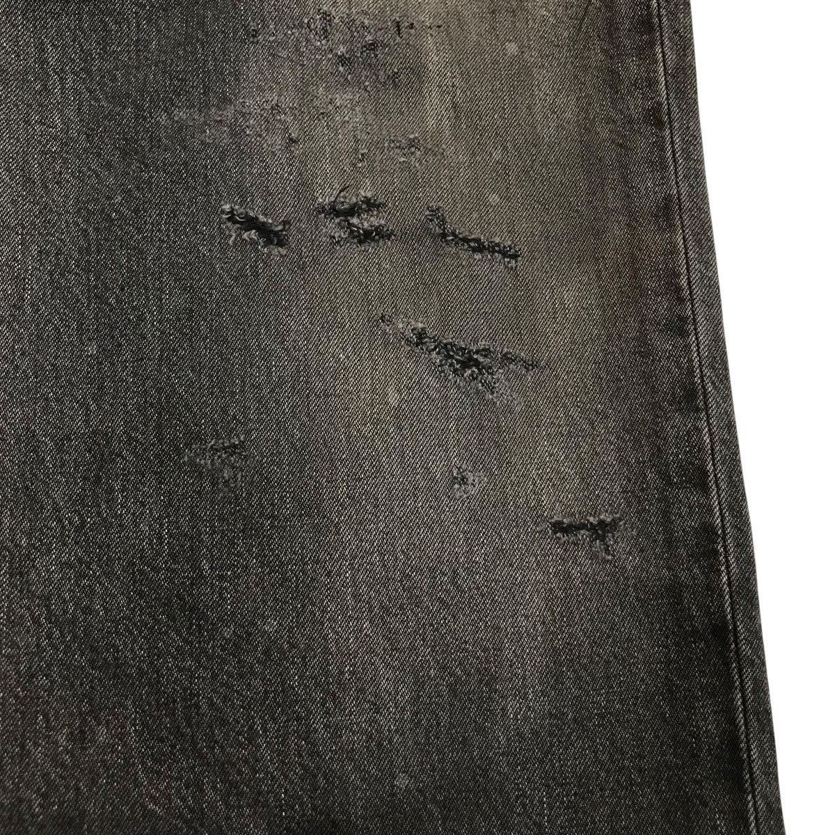 25AW「DENIM WIDE SLACKS」デニムワイドスラックスANCPT84A