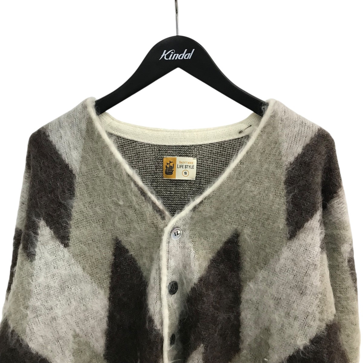SAINT MICHAEL(セントマイケル) 25AW「KNIT CARDIGAN」アーガイル